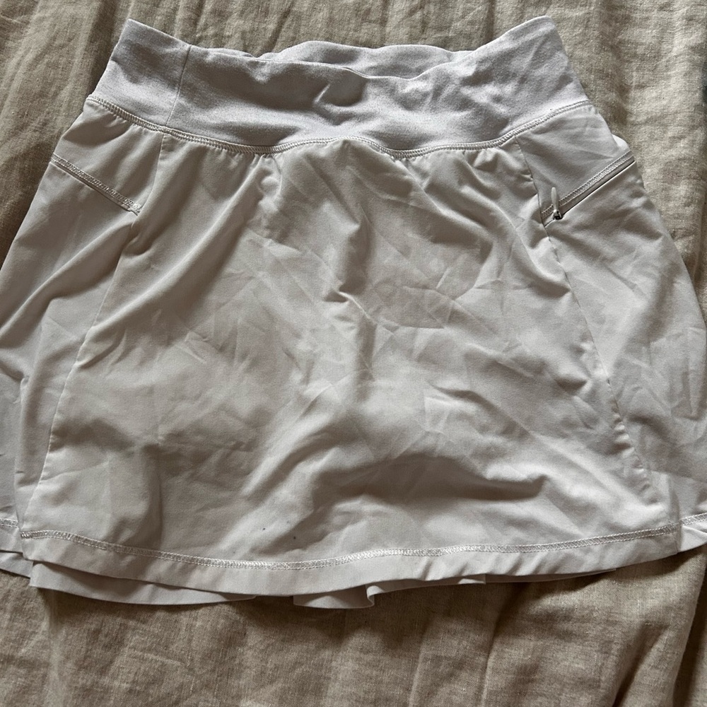 Champion White and Blue Striped Skorts - Picture 7 of 10
